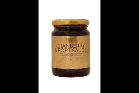Marks & Spencer festive food offer includes classics such as cranberry and port sauce (£1.99).